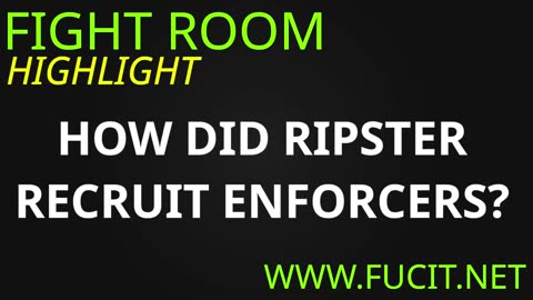 How did Ripster recruit Enforcers?