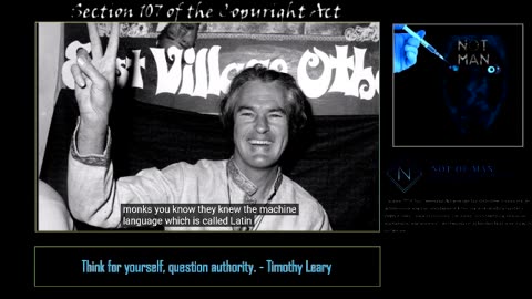 Think for yourself - Timothy Leary