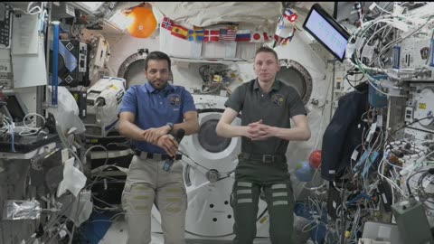 Space Station Crew Engages with UAE Embassy Guests in Washington