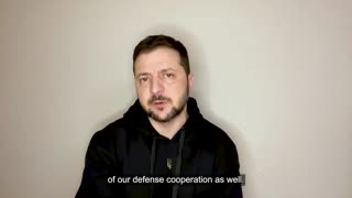 Zelensky thanks allies following German and US tank announcements