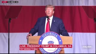 Trump in Georgia today at the Republican convention.