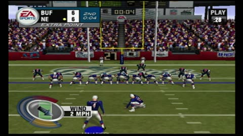 Madden NFL 2004 Franchise Year 1 Week 17 Bills At Patriots