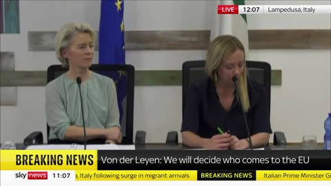 Lampedusa crisis: 'Irregular migration needs European answer,' says Ursula von der Leyen
