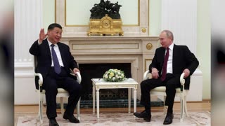 President Xi meets with “dear friend” Putin at the Kremlin