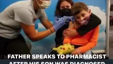 Pharmacist admits to father they don't warn of vaccine side effects after young boy falls ill