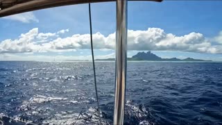 Sailing Tahaa to Bora Bora and back