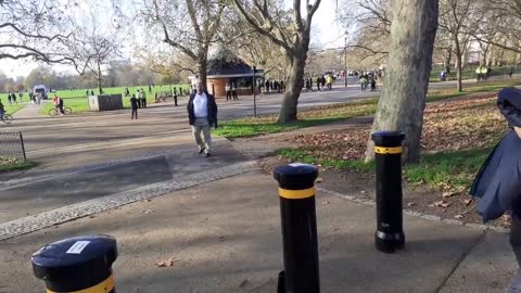 Police wont let me in the park Exclusive interview with David kurten running for mayor of London