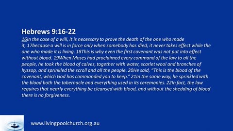 2021 09 05 The Blood of Jesus Part 7