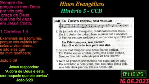 Hinos Evangélicos (16-06-2023)