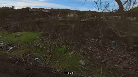 Esto es lo que deja Ruzsky Mir. Un pueblo liberado en la región de Kharkiv. Ahora solo existe en