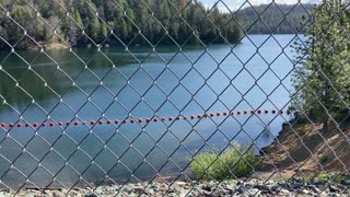 This lake is full in Foresthill, CA.