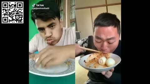 Funny Food Challange On TikTok Who will win INDIA Vs CHINA B