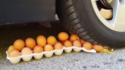 AMAZING Crushing Crunchy & Soft Things by Car! BEST EXPERIMENT CAR vs EGGS (Compilation)