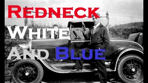 Redneck White And Blue