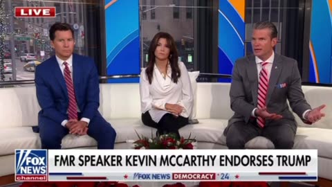 Kevin McCarthy endorses President Trump