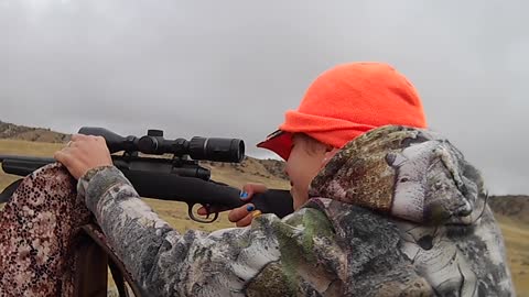 KILL SHOT! 14 year old girl vs. buck antelope! 2022