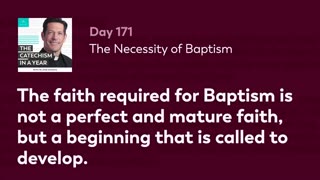 Day 171: The Necessity of Baptism — The Catechism in a Year (with Fr. Mike Schmitz)