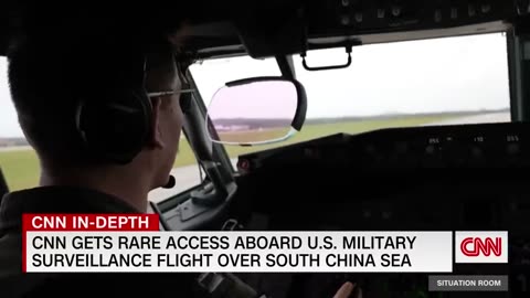 Heard China's warnings to US planes in the air over the South China Sea