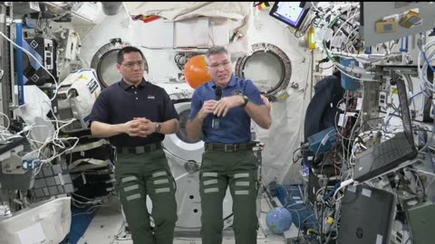 Expedition 69 space Station crew answers Galveston,texas students Question,14 AUG 2023