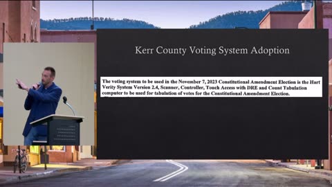 Kerr County Election Integrity Town Hall August 22, 2023