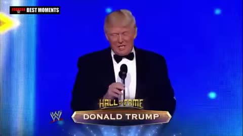 Donland trump wwe