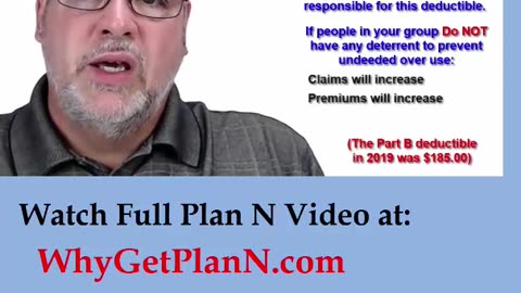 Episode 11 - The history of Plan N. It is a good thing that your plan does have a deductible.