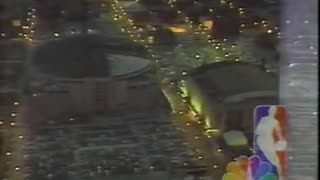 June 16, 1993 - Aerial Shot of Chicago Stadium & United Center