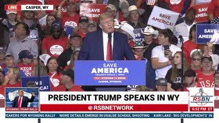 WATCH: Trump Makes Crowd Burst Out Laughing with Liz Cheney Photo