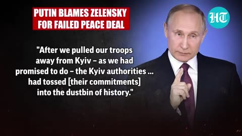 Ukraine's Broken Peace Deal: Putin Unveils it All!