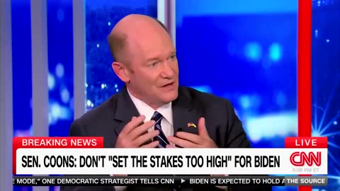 Chris Coons claims Biden isn't "getting the recognition he deserves" 🥴