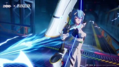 Tower of Fantasy x Evangelion - Official Rei x Salvation_ New Simulacrum Trailer