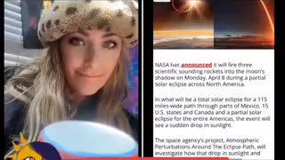 NASA is going to shoot rockets at the eclipse, the program is named "Serpent Deity"!!
