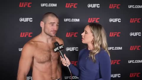 Sean Strickland UFC 302 Backstage Interview