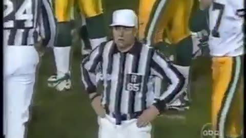 1997-10-27 New England Patriots vs Green Bay Packers