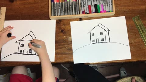How To Draw a House (Little Brother Knows Best)