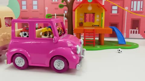 🔴Paw Patrol🔴 get a New House Toy Learning Video for Kids!