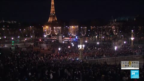 French football team return to acclaim in Paris after their loss in the World Cup • FRANCE 24