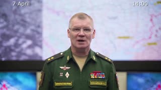 (7 April 2023) Russian Defence Ministry report on the progress of the special military operation