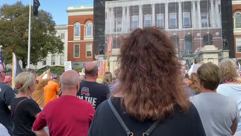 #FreeMassachusetts Boston Broadside Freedom Rally. Massachusetts State House 9/26/21