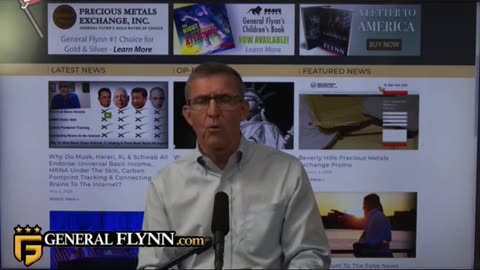 General Flynn going live on 05.10.2023 at 12 noon EST