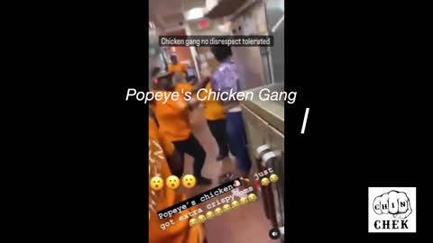Popeye's Chicken Gang