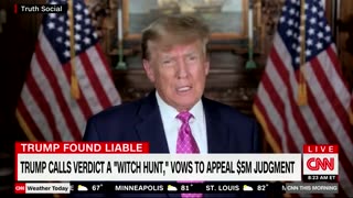 President Trump responds to the guilty verdict from Manhattan