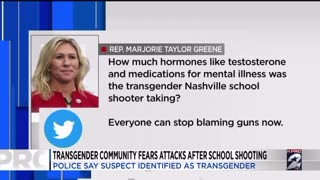 A trans terrorist massacred Christian children but the real victims are Trans People