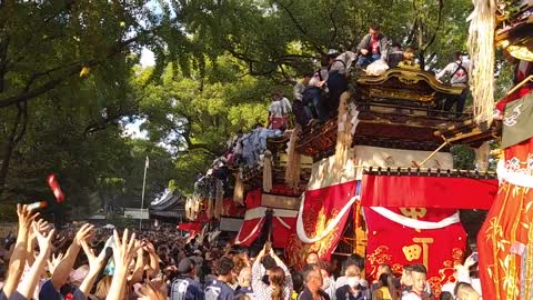 挙母祭り（ころもまつり）japanese festival