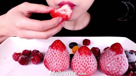 ASMR FROZEN FRUITS pt.2