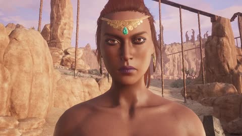 Conan Exiles - Topless Shaking Head, My Aillea (My Female Barbarian, My Creation)