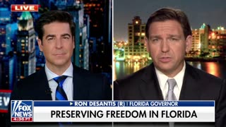 Gov. Ron DeSantis on siding with the people and not corporations and the left's agenda