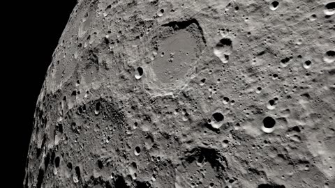 Apollo 13 view of moon
