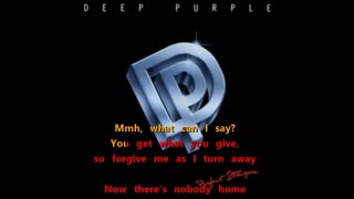 Deep Purple - Nobody's Home {all karaoke returns}