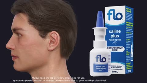How to Use Saline Nasal Spray